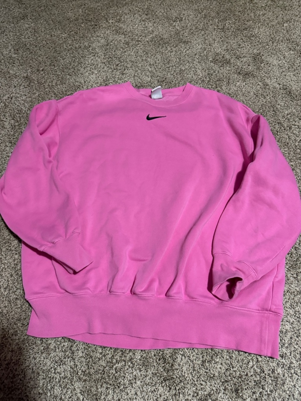 Nike Pink Crewneck Sweatshirt